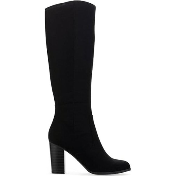 Style & Co Womens Comfortable Addyy Zip Tall Knee High Boots Black Size 9.5M NIB - Picture 4 of 6